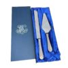 Club Crested Cake Knife Set