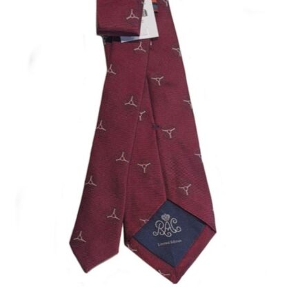 Paul Smith Club Motoring Tie - Burgundy - Image 2