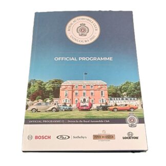 RAC Concours Programme 2025